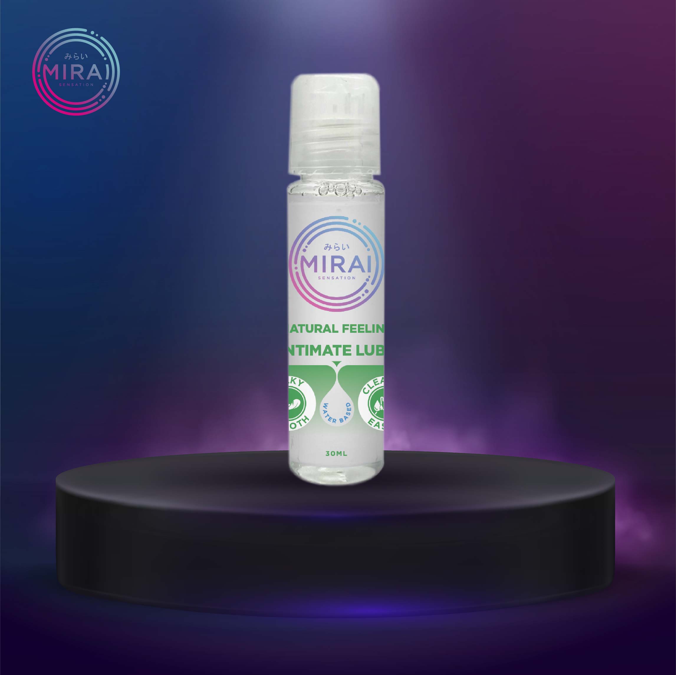 Mirai Natural Feeling Intimate Lube 30 mL - Water Based Lubricant Mirai Sensation Mirai Natural Feeling Intimate Lube 30 mL - Water Based Lubricant Mirai Sensation