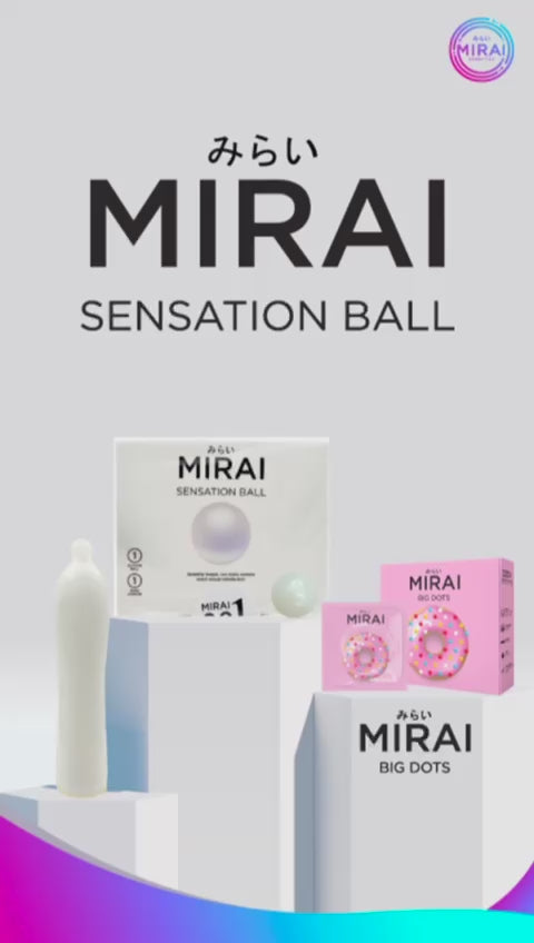 Mirai Ball Big Dots Condom