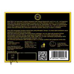 Mirai Condom 001 3 Pcs - Extra Thin Condom