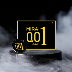 Mirai Condom 001 3 Pcs - Extra Thin Condom