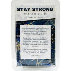 Mirai Beaded Stamina Rings Stay Strong