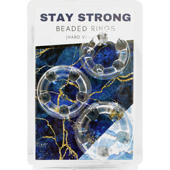 Mirai Beaded Stamina Rings Stay Strong