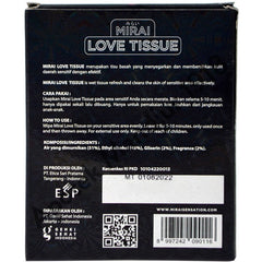 Mirai Love Tissue 3 Sachets