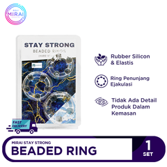 Mirai Beaded Stamina Rings Stay Strong