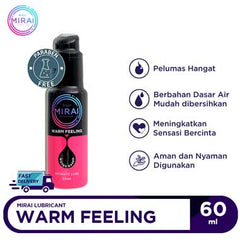 Mirai Sensation Warm Feeling - Lubricant That Provides a Warm Sensation