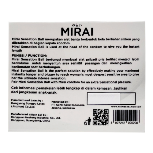 Mirai Ball Big Dots Condom